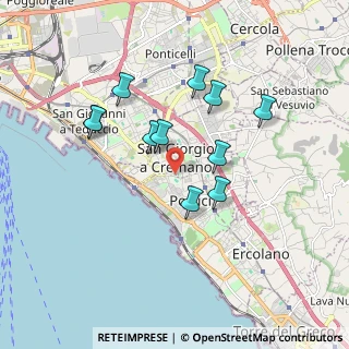 Mappa Via Farina, 80055 Portici NA, Italia (1.71636)