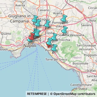 Mappa Via Farina, 80055 Portici NA, Italia (6.52929)