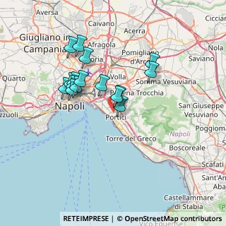 Mappa Via Farina, 80055 Portici NA, Italia (6.63875)