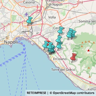 Mappa Via Farina, 80055 Portici NA, Italia (2.85462)