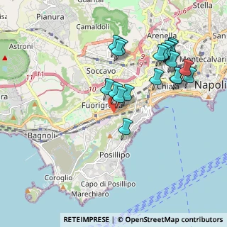 Mappa Via Giulio Cesare, 80125 Napoli NA, Italia (2.1335)