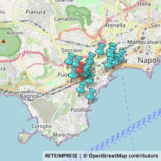 Mappa Via Giulio Cesare, 80125 Napoli NA, Italia (1.07941)