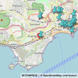 Mappa Via Giulio Cesare, 80125 Napoli NA, Italia (3.39611)