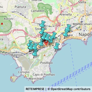 Mappa Via Giulio Cesare, 80125 Napoli NA, Italia (1.17167)