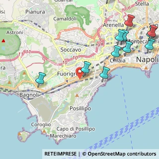 Mappa Via Giulio Cesare, 80125 Napoli NA, Italia (3.11583)