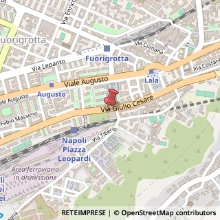 Mappa Via Giulio Cesare, 101, 80125 Napoli, Napoli (Campania)