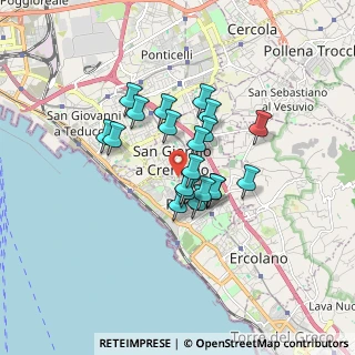 Mappa Via Gennaro Aspreno Galante, 80055 Portici NA, Italia (1.304)