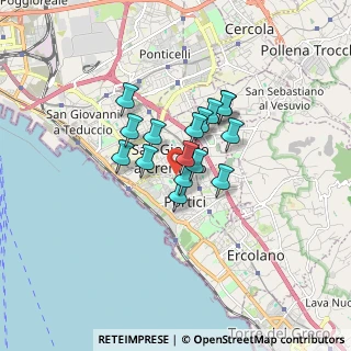 Mappa Via Gennaro Aspreno Galante, 80055 Portici NA, Italia (1.15938)