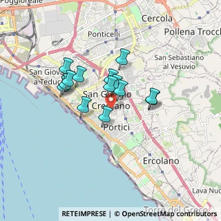 Mappa Via Gennaro Aspreno Galante, 80055 Portici NA, Italia (1.42)