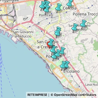 Mappa Via Gennaro Aspreno Galante, 80055 Portici NA, Italia (2.42667)