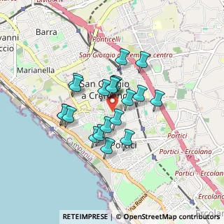 Mappa Via Gennaro Aspreno Galante, 80055 Portici NA, Italia (0.704)