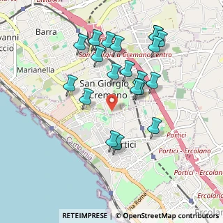 Mappa Via Gennaro Aspreno Galante, 80055 Portici NA, Italia (1.0035)