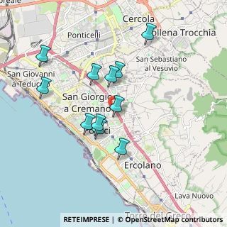 Mappa Via De Nittis, 80055 Portici NA, Italia (1.77182)