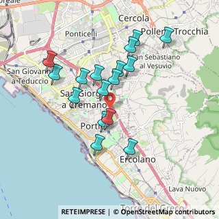 Mappa Via De Nittis, 80055 Portici NA, Italia (1.79313)
