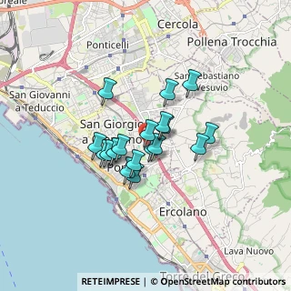 Mappa Via De Nittis, 80055 Portici NA, Italia (1.235)