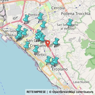 Mappa Via De Nittis, 80055 Portici NA, Italia (2.0065)
