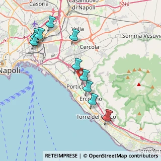 Mappa Via De Nittis, 80055 Portici NA, Italia (4.59091)