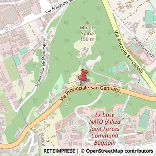 Mappa Via Provinciale San Gennaro, 12/a, 80125 Napoli, Napoli (Campania)