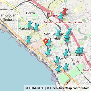 Mappa Via Martin di Luntana, 80055 Portici NA, Italia (1.16059)