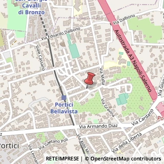 Mappa Viale Privato L. D'Amore, 24, 80055 Portici, Napoli (Campania)