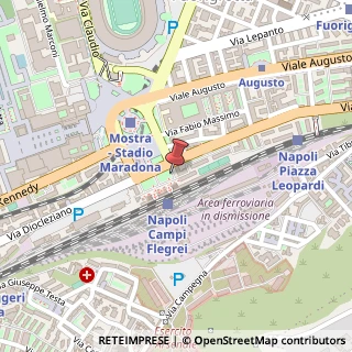 Mappa Piazzale Vincenzo Tecchio, 80125 Napoli NA, Italia, 80125 Napoli, Napoli (Campania)
