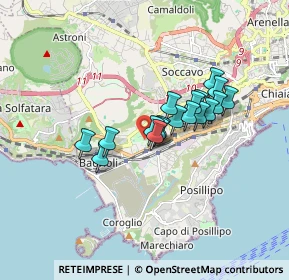 Mappa Via Antoniotto Usodimare, 80125 Napoli NA, Italia (1.325)