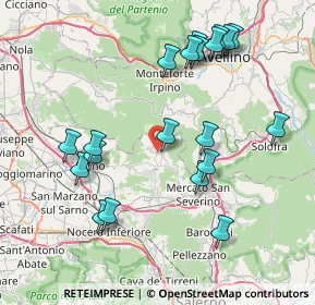 Mappa Via Nunziante Basile, 84082 Bracigliano SA, Italia (8.9925)