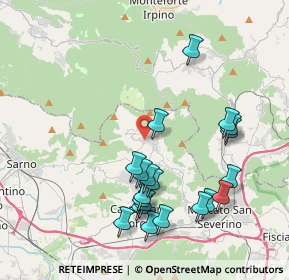 Mappa Via Nunziante Basile, 84082 Bracigliano SA, Italia (4.487)