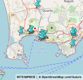 Mappa Via Angelo Compagnone, 80078 Pozzuoli NA, Italia (3.25917)