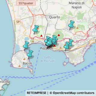 Mappa Via Angelo Compagnone, 80078 Pozzuoli NA, Italia (2.22615)
