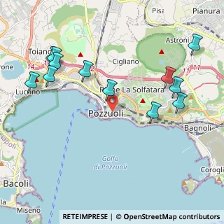 Mappa Via Angelo Compagnone, 80078 Pozzuoli NA, Italia (2.5825)