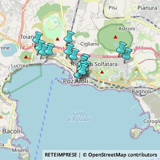 Mappa Via Angelo Compagnone, 80078 Pozzuoli NA, Italia (1.50933)