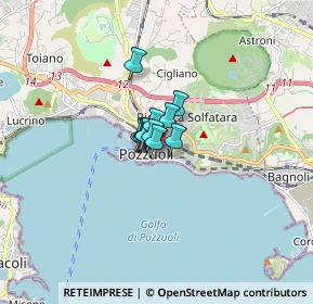 Mappa Via Angelo Compagnone, 80078 Pozzuoli NA, Italia (0.58364)