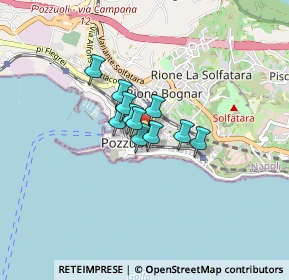Mappa Via Angelo Compagnone, 80078 Pozzuoli NA, Italia (0.44636)