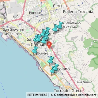 Mappa Piazza Gravina, 80055 Portici NA, Italia (1.44)