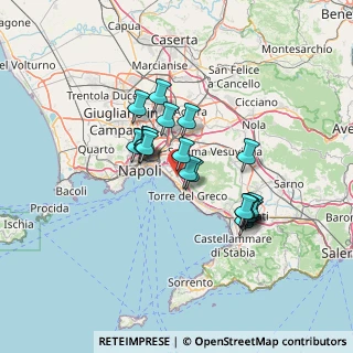 Mappa Via Bonaventura Zumbini, 80055 Portici NA, Italia (11.677)
