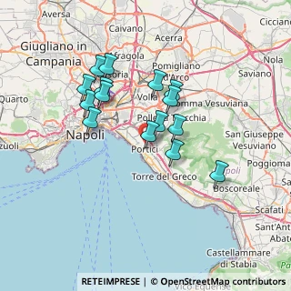 Mappa Via Bonaventura Zumbini, 80055 Portici NA, Italia (6.47867)