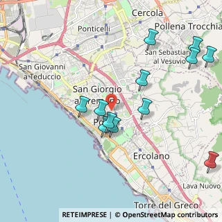 Mappa Via Bonaventura Zumbini, 80055 Portici NA, Italia (2.32917)
