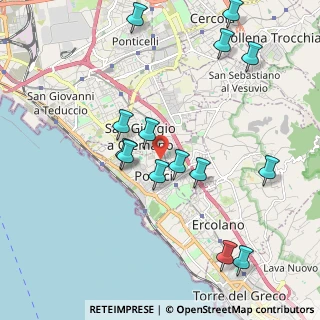 Mappa Via Bonaventura Zumbini, 80055 Portici NA, Italia (2.34714)