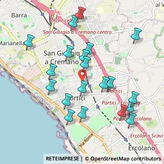 Mappa Via Bonaventura Zumbini, 80055 Portici NA, Italia (1.13)