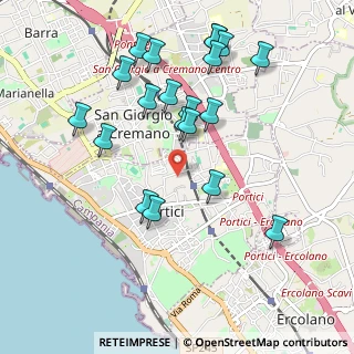 Mappa Via Bonaventura Zumbini, 80055 Portici NA, Italia (1.108)