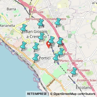 Mappa Via Bonaventura Zumbini, 80055 Portici NA, Italia (0.87154)
