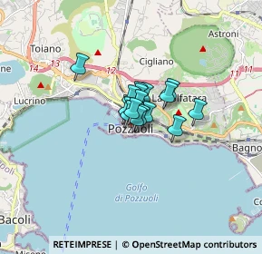 Mappa Via Mazzini, 80078 Pozzuoli NA, Italia (0.73625)