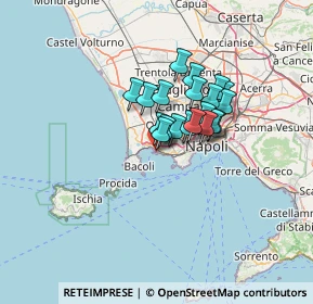 Mappa Via Mazzini, 80078 Pozzuoli NA, Italia (9.201)