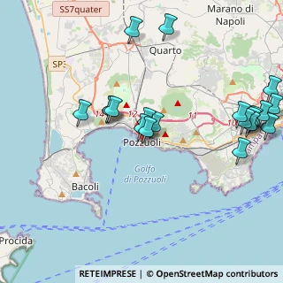 Mappa Via Mazzini, 80078 Pozzuoli NA, Italia (4.9505)