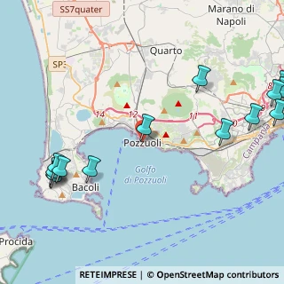 Mappa Via Celio Rufo, 80078 Pozzuoli NA, Italia (6.41929)