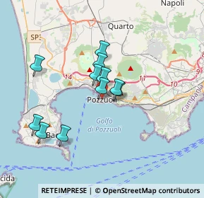 Mappa Via Celio Rufo, 80078 Pozzuoli NA, Italia (3.02455)