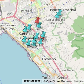 Mappa Bellavista, 80055 Portici NA, Italia (1.62923)