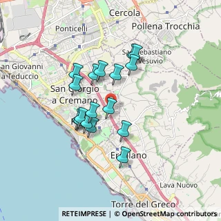 Mappa Bellavista, 80055 Portici NA, Italia (1.54412)