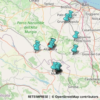 Mappa Sede temporanea, 70022 Altamura BA, Italia (14.28789)